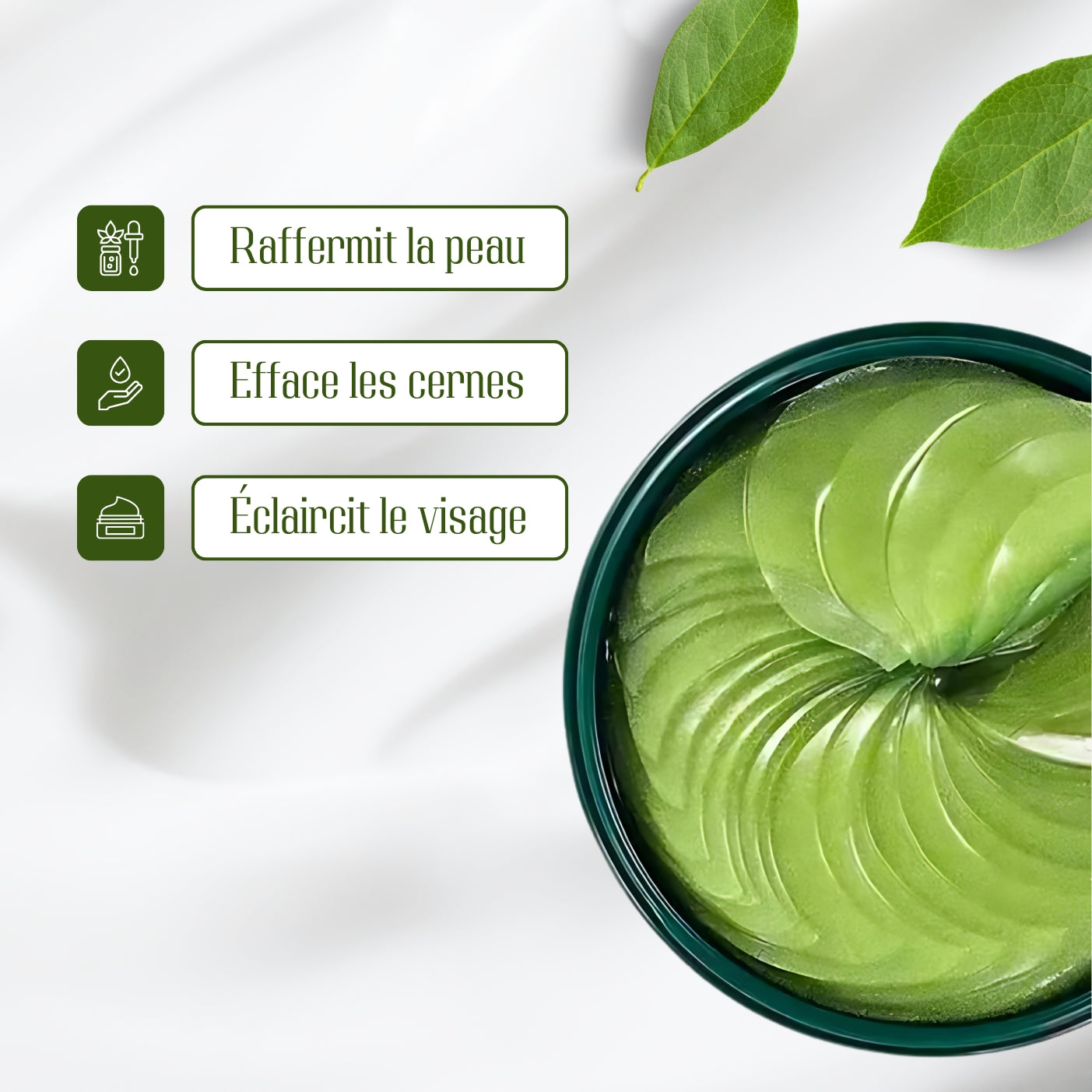 Patchs Anti Cernes (60 pcs) Nusikana