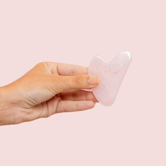 GUA SHA QUARTZ ROSE Nusikana